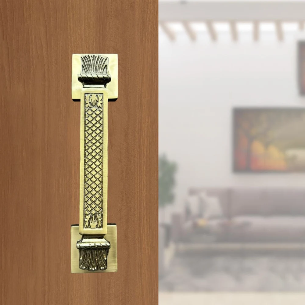 Decorative Pull Handle for Glass and Wooden Doors